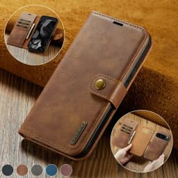 2 in 1 Detachable Cards Solt Wallet Leather Phone Case For Google Pixel 9 Pro XL 8A 7 7A 6 6A Magnetic Removable Bag Book Cover
