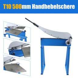 Metal Shear Heavy-Duty Iron Cutting 50cm Blade 1.5mm Thickness Shear Sheet Metal Guillotine Shears
