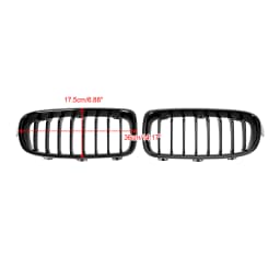 Artudatech Gloss Black Front Kidney Grill Grille Fit for BMW 3 Series F30 F31 F35 2012 2013 2014 2015 2016 2017 2018 2019