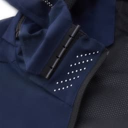 Black Waterproof Softshell Jacket with Hood for Men