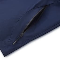 Black Waterproof Softshell Jacket with Hood for Men