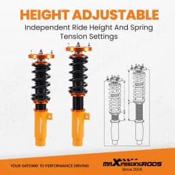 24 Way Damper Coilovers Lowering Kit for BMW 3-Series E90 E92 328 335 RWD 05-13