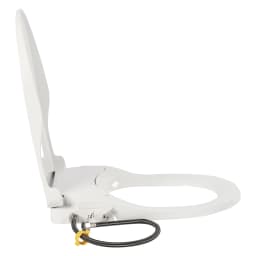 Smart Toilet Seat Cover with Dual Nozzle System Front and Rear Wash Non-electric Design Slow Damping Women Hip Washing