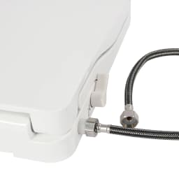 Smart Toilet Seat Cover with Dual Nozzle System Front and Rear Wash Non-electric Design Slow Damping Women Hip Washing