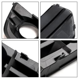 Artudatech 2PCS Front Bumper Grill Fog Light Lamp Covers Trim Fit for Audi Q5 2009-2012