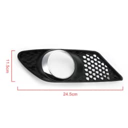 Artudatech Pair Front Bumper Fog Light Grill Set Fit for Mercedes Benz C-Class W204 2008-2010