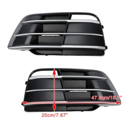 Artudatech Front Bumper Grille Grill 80A807679MRU6 Fit for Audi Q5 SQ5 2018-2022 Pre-Facelift
