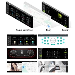 Carplay 4G 2Din Android 13 Car Radio for Audi A4 2013-2015 Multimedia Video Player GPS DSP Autoradio RDS with AirPlay Function