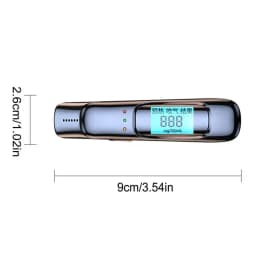 Pocket Breathalyzer Portable Breath Analyzer Rechargeable Accurate Detection Supplies LED Display Test Tool For Driving Safety