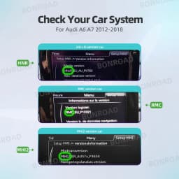 Bonroad Wireless CarPlay Android Auto Interface MMI Box Adapter Module For Audi A6 A7 2012-2018 Voice Control Mirror Link Autolink Bluetooth Rear Camera Mirroring Airplay