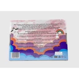 Rainbow Bath Bomb Gift Set. 4 Pack of Bath Bombs with Colourful Rainbow Trails