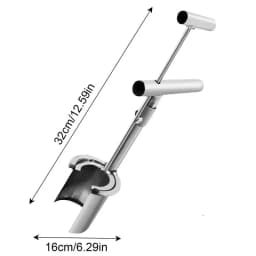 Plant Bulb Planter Tool Plant And Fruit Tree Seedling Transplanter Carbon Steel Seed Planting Tool Soil Sampler Lawn Aerator 