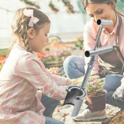 Plant Bulb Planter Tool Plant And Fruit Tree Seedling Transplanter Carbon Steel Seed Planting Tool Soil Sampler Lawn Aerator 