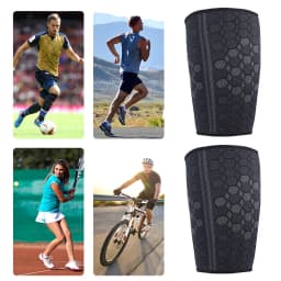Elastic Compression Sleeve Thigh Support Brace Muscle Injury Wrap Hamstring Gym