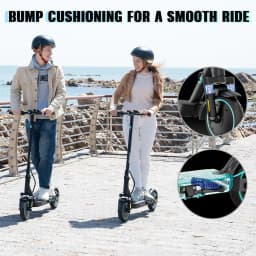 RCB R17 Electric Scooter Adult, APP-Control, 350W Motor, 25km/h Max Speed, 30km Range, 8.5" Solid Tire, 120kg Load, Dual Braking