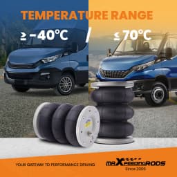 Air Suspension Kit W/ Compressor for Daily 35C 40C 55C 1985-2024 7800KG Air Spring Bag Suspension Kit