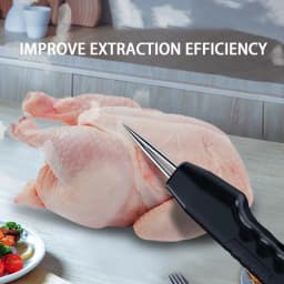 Chicken Feather Plucker Handheld Chicken Defeathering Machine Rechargeable Chicken Feather Remover With Ergonomic Handle For