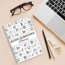 Household Cleaning Schedule Cleaning Plan Book Daily Weekly Monthly Organizer Do-It-Yourself Home Improvement With Coil Binding
