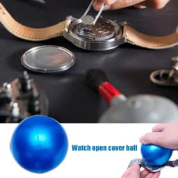 1pcs Watch Case Open Ball Blue Durable Rubber Safe Reliable Portable Watch Friction Ball For Professional Repair Tool