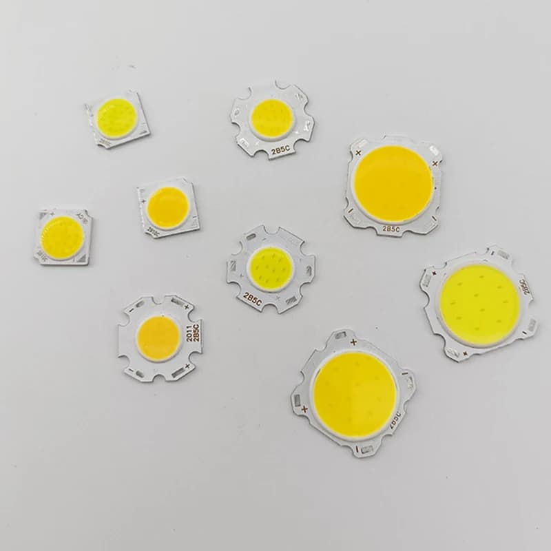 5pcs Lot LED COB Light Bulb 11mm 20mm 3W 5W 7W 10W 12W 15W LED Source Chip Light Lamp Spotlight Downlight Lamps