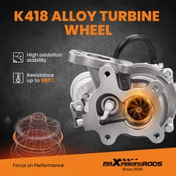 KP35 Turbocharger For Peugeot 307 HDI 1.4L D DV4TDDV4TD 54359880009 50kW 68HP 9643574980 9643675880 9648759980