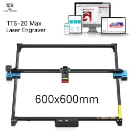 TwoTrees 600x600mm 130W TTS-20 Max Laser Engraving Machine Metal Laser Engraver Wood Leather MDF Acrylic Cutting Machine