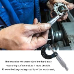 Precision Micrometer Accurate Alloy Gauge Clear Scale Caliper Resolution Thickness Gauge Industrial Tool For Work