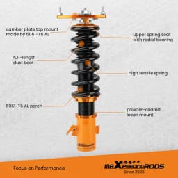 Coilovers for Impreza WRX 2008-2014, Spring Shock Absorber Struts, Height Adjustable Coilovers Suspension Kit Struts