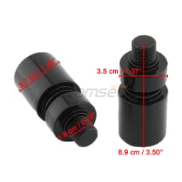 Handlebar Plug End Cap Grip for Honda CRF1100L CRF1000L Africa Twin 2016-24 Handle Bar Ends Weights Black Motorcycle Accessories