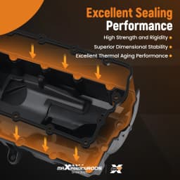 Engine Valve Cover Replacement for Volkswagen Jetta 1.9L DIESEL A/T GL TDI Sedan 2005 03G103469G 03G103469M 03G103475E