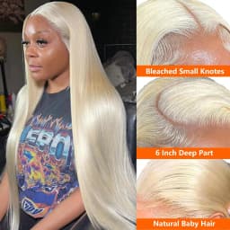 613 Hd Lace Frontal Wig 13x6 Blonde Lace Front Wig Human Hair 30 Inch 13x4 Honey Blond Bone Straight Human Hair Wigs For Women