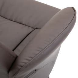 HOMCOM PU Leather Armchair and Footrest Swivel Recliner w/ Ottoman