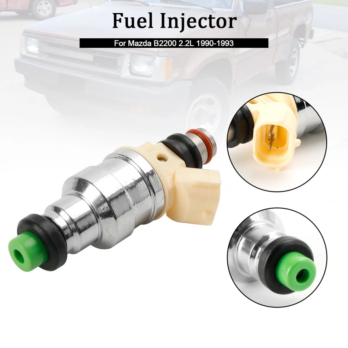 Artudatech 1PCS Fuel Injector INP-081 Fit Mazda B2200 2.2L 1990-1993 F2G8-13-250