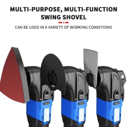 Cordless Oscillating Multi-Tool 300W – 6 Variable Speeds, 4° Oscillation Angle, 23-Piece Accessory Kit for Sanding, Sawing, Cutting & Scraping, Ideal for DIY & Home Improvement