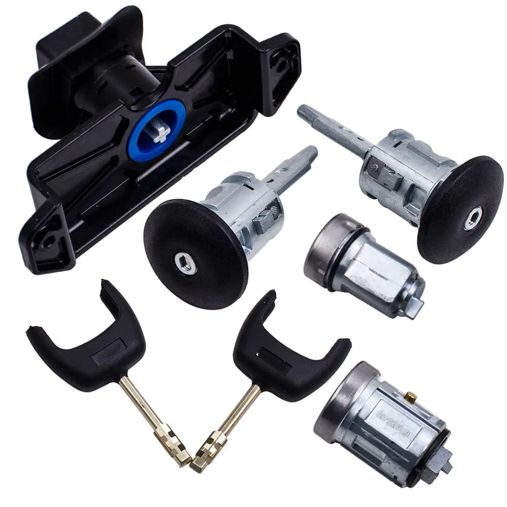 Door Keys Lock Set Keys Horseshoe Keys for Ford Transit Mk7 2006 2007 2008 2009 2010 2011-2014 4874508