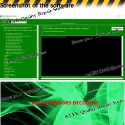 Car Repair software Diagnostic Tools VOLTA SENSOR DECODING V1.2 for Car Truck Bus Tractor Gift Brake Fluid Tester For KESS KTAG