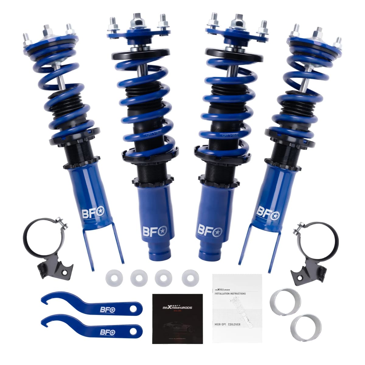 Coilovers Suspension Kit For Honda Civic Del Sol 92-00 Acura Integra 94-01 Shock Absorbers For Acura Integra 1994-2001 DC2 DC4