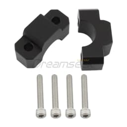 Black Handlebar Riser Clamp for Honda CRF1100L Africa Twin Adventure Sports 2020+ Motorcycle Handle Bar Extend Mount Adapter CNC