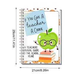 Teacher Appreciation Book Thank You To The Teacher Card Book Card Book Give A Teacher Book For Teacher