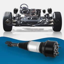 Front Air Suspension Air Shock & Spring Assembly For Jaguar V8 2005-2009 C2C41349 C2C41339