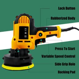 220V Electric Car Polisher Machine Stepless Speed Adjustable Auto Powewr Furniture Polishing Machine Car Accessories Waxing Tool
