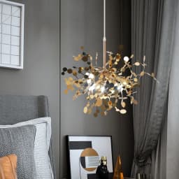 Pendant Light LED Stainless Steel Art Home Decora Ceiling Lamp For Bedroom Bedside Hanging Lamp Dining Room Lighting Fixtures G9