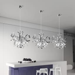 Pendant Light LED Stainless Steel Art Home Decora Ceiling Lamp For Bedroom Bedside Hanging Lamp Dining Room Lighting Fixtures G9