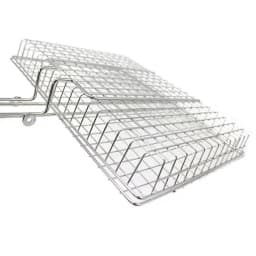 Stainless Steel BBQ Mesh Non Stick Grilling Basket Grill Mesh Mat Meat Vegetable Steak Picnic Party Barbecue Tool 