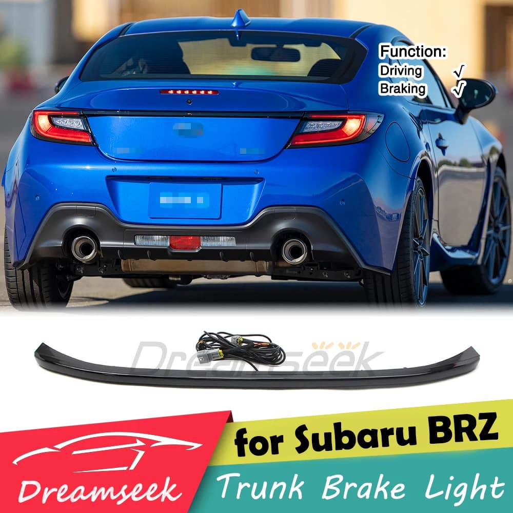 LED Rear Door Trunk Tail Light for Subaru BRZ Toyota GR86 2022+ Reflector Brake Lamp Driving Lights Taillight Auto Accessories