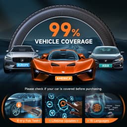 FOXWELL T2000 PRO Auto Tire Pressure Tool TPMS Relearn Activate Sensors Programming Car OBD2 Code Reader Diagnostic Tools