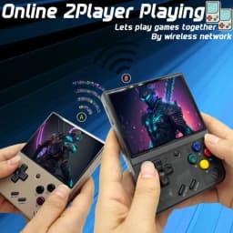 MIYOO Mini Plus Retro Handheld Game Console Portable Classic Video Game Console Linux System 3.5-inch IPS Screen Children's Gift
