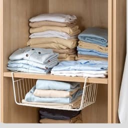 Under Shelf Basket Kitchen Closet Organizer Basket Under Cabinet Shelf Organizer For Pantry Counter Laundry Room