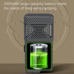 Portable Fly Zapper Pocket LED Flashlight Portable Zapper with LED Light Fly Trap for Outdoor Camping Hiking Fishing Cooking