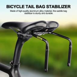 Bike Saddle Stabilizer Bracket Rear Seat Mounting Bracket Bicycle Luggage Rack Holder Support Shelf Frames Accessories